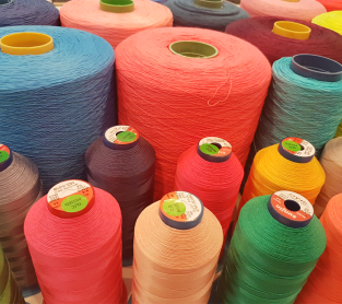 Industrial sewing thread